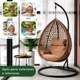 thumbnail image 4 of Columpio Jardin Exterior JARDIMEX Tipo Huevo Con Cojines, 4 of 10