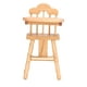 thumbnail image 5 of Silla alta para casa de muñecas, comedor para bebés en casa de muñecas 1:12 Silla de comedor para bebés en casa de muñecas Silla alta en miniatura para casa de muñecas Diseño de última generación, 5 of 8
