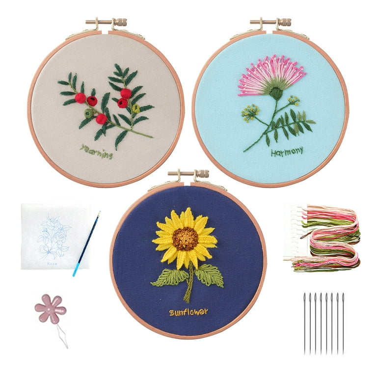 Blingpainting Handheld Flower Embroidery - Easy-to-Use, Portable