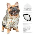 thumbnail image 2 of JUNZAN Dog Hoodie Puppy Sweater Sweatshirt,Cold Weather Coat Pet Clothes for Dog Cat-Happy Easter, 2 of 5