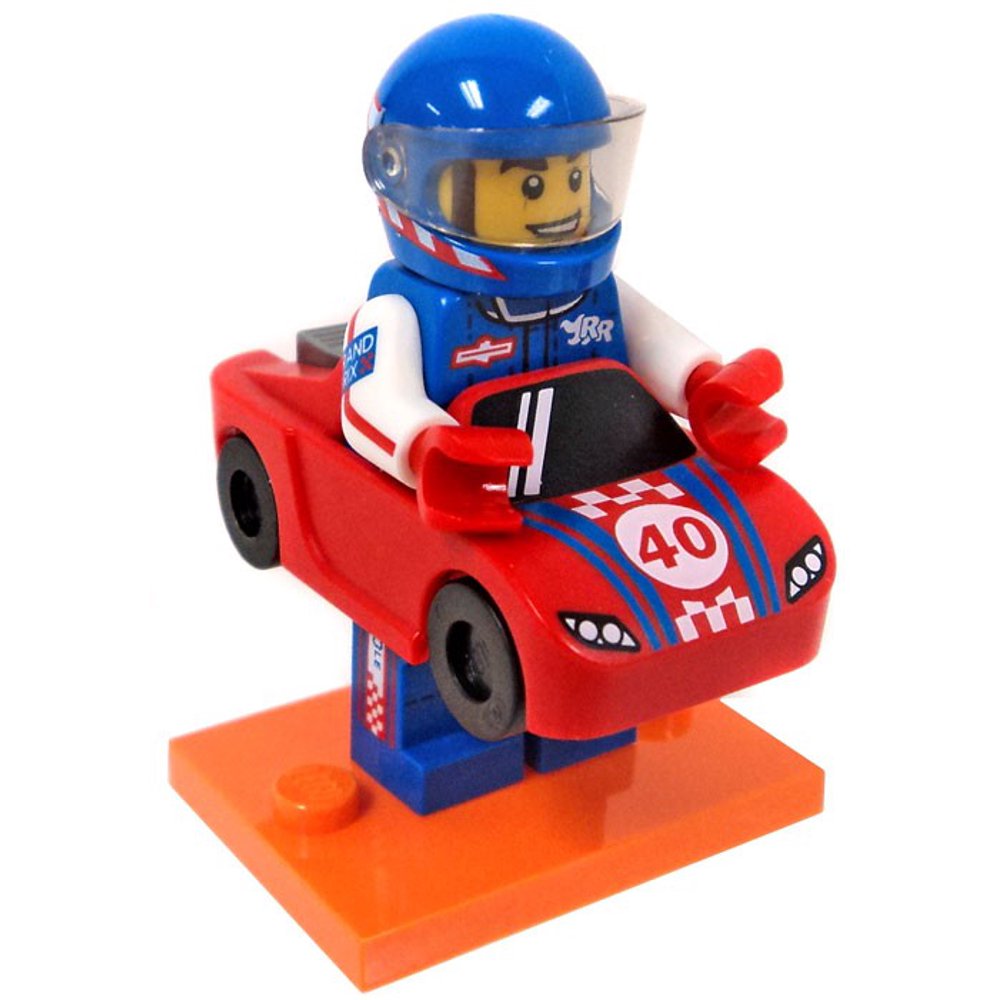 LEGO Series 18 Race Car Guy Minifigure [No Packaging]