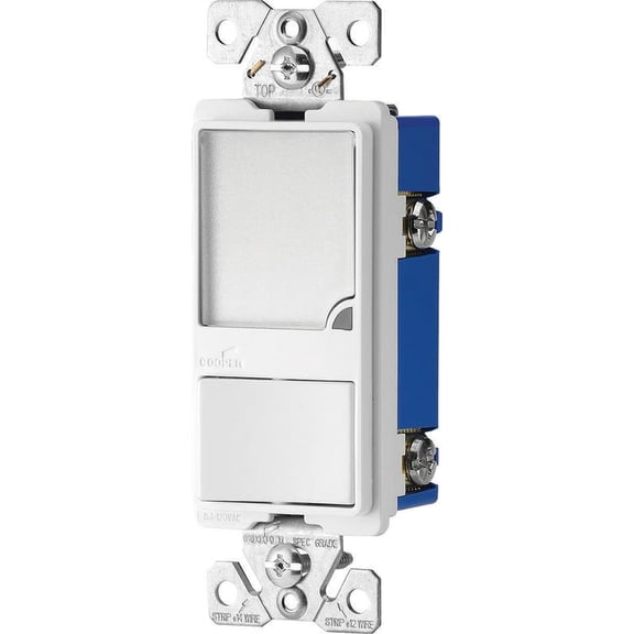 Cooper Wiring 7738W-K-L Box Led Nitelight & Switch- White