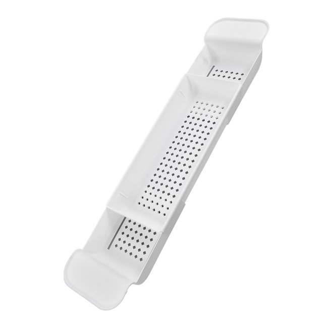 Expandable Bathtub Tray, Telescopic Drain Rack Bathtub Caddy Tray Rack Non Slip Adjustable Bathtub Rack Multifunction Caddy Bathroom Organizer Rack for Kitchen Sink, Bathtub