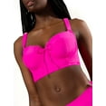 thumbnail image 3 of Women's Smart and Sexy SA625 Longline Underwire Bikini Swim Top (Fuschia Sizzle 36DDD), 3 of 9
