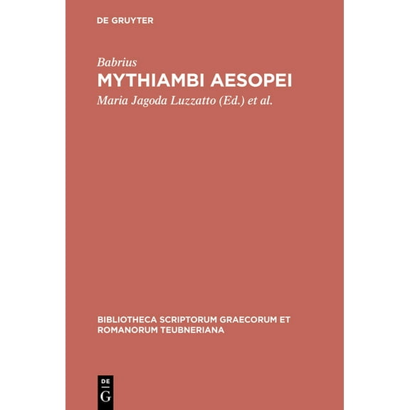 Bibliotheca Scriptorum Graecorum Et Roma Mythiambi Aesopei, Book 1112, (Hardcover)