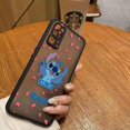 thumbnail image 3 of Funda mate para HONOR 70 50 30S 30 20 8X 9A 9X PLAY 4T X7 X9 X10 5G V40 Funda Coque Capa Shell Lilo & Stitch dibujos animados Anime, 3 of 5