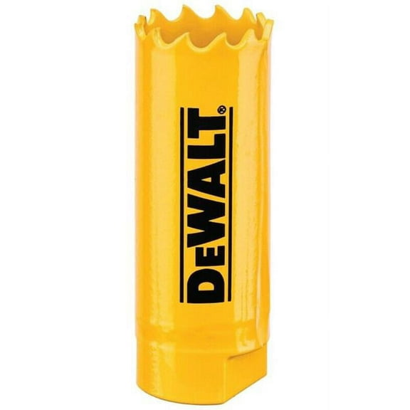 Dewalt Accessories 109436 0.75 in. Bi-Metal Hole Saws with HSS Cutting Edge - Pack of 9