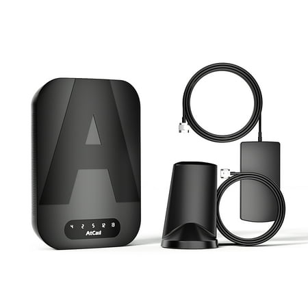 Cell Phone Booster for Car Vehicle, Band 12/17/13/5/2/25/4/66, Boosts 5G 4G LTE for Verizon, AT&T, T-Mobile and All U.S. Carriers, FCC Approved Vehicle Cell Phone Signal Booster