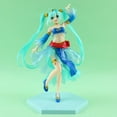 thumbnail image 3 of Figura de Anime japonés Hatsune Miku de 22cm, postura de pie, estilo bohemio que brilla por la noche, modelo de PVC, muñeca, colección de juguetes, regalo, 3 of 4
