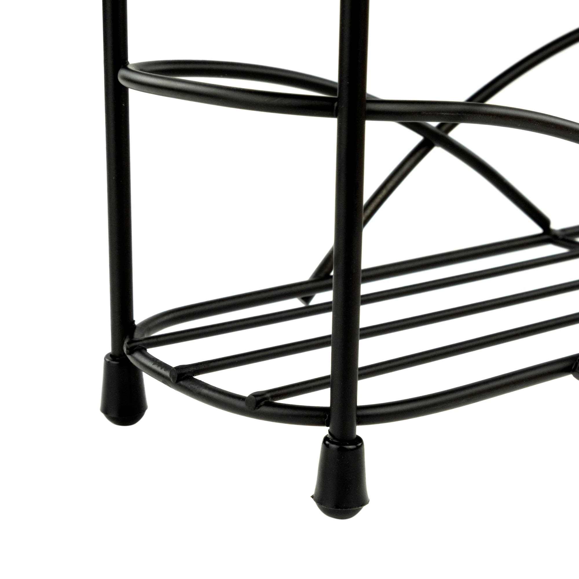 Spectrum 3-Tier Steel Spice Rack, Black photo 6