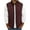 Wine, variant on Men Autumn and Winter Solid Color Atmosphere Comfortable All-match Vest Cotton Jacket