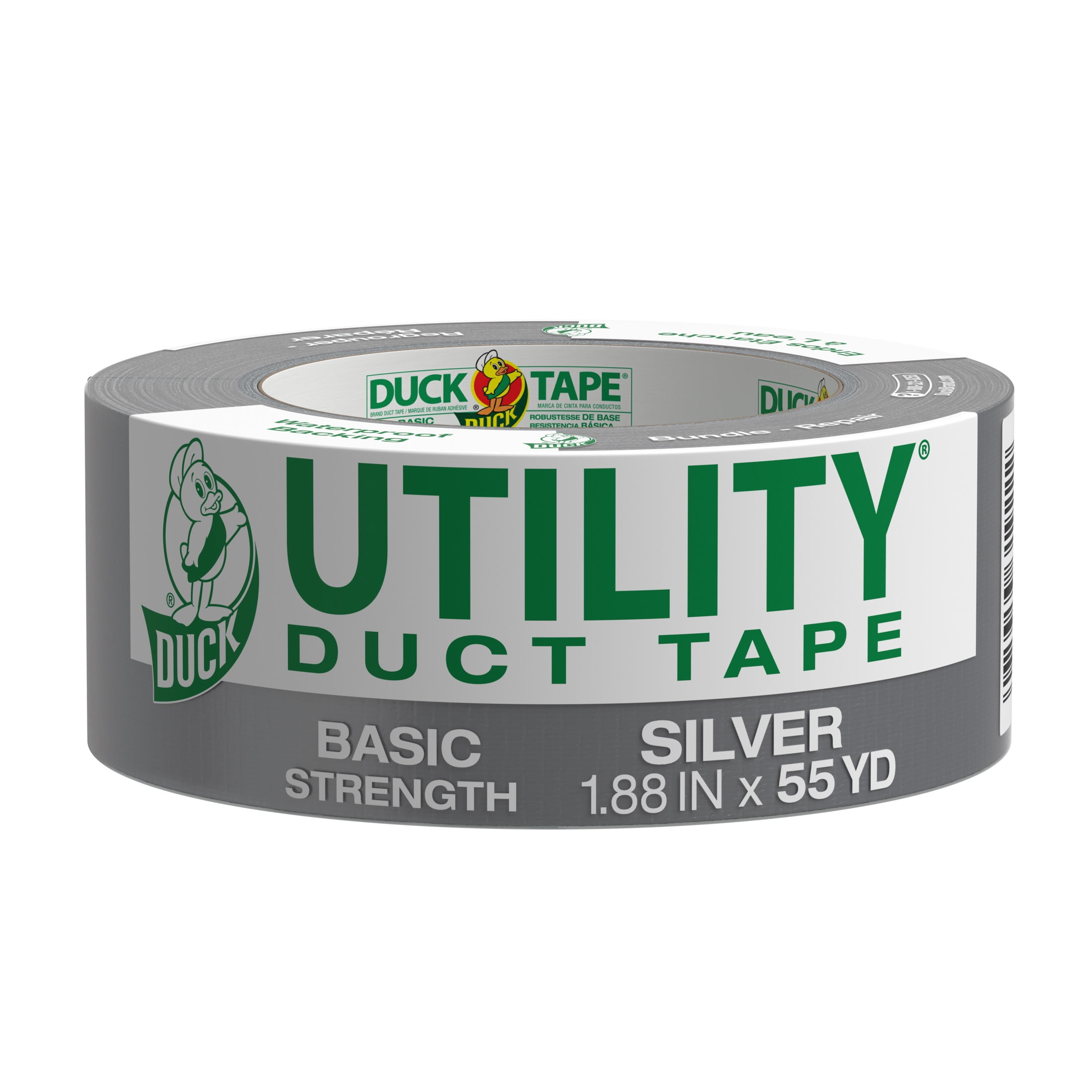 (8 pack) Utility Duck Tape Brand Duct Tape 1.88 in. x 55 yd., Silver