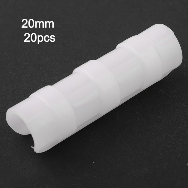 EchoBliss 20 Piezas 19/20/25Mm Clip Planta Invernadero Película Clips Fijo Tubo Marco Abrazadera Tubo