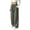 #01 Army Green 【Mix, Match & Rotate: Stock Up on Daily Colors】, variant on Womens Casual Wide Leg Pants, Elastic Waist Drawstring Solid Color Loose Trousers with Pockets, Lounge Pants for Work Home Daily Travel Wear | VerBelle,Army Green L