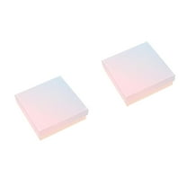 FRCOLOR 2pcs Jewelry Gift Box Paper Gift Displaying Box Small Gift Box for Rings Bracelets Earrings