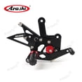 thumbnail image 5 of Arashi (Version 2.0) Rearsets for Kawasaki Ninja ZX4R 2023 / ZX-4RR 2022 - 2024 / ZX-25R 2020 - 2023 Motorcycle Accessories Adjustable Footrest Foot Pegs Reversed / GP Shift Black, 5 of 5