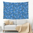 thumbnail image 3 of Xecao Tennis Print Tapestry, Wall Hanging Room Funny Decor, Backdrop Room Decor for Bedroom Living Room dormitory, 3 of 8