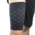 thumbnail image 2 of Heldig Men's and Women's Flexible Nylon Athletic Compression Sleeves, Black (Pack of 2), 2 of 9