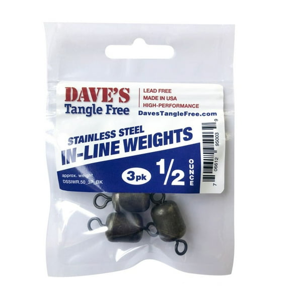 Dave's Tangle In-Line Weights
