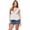 White, variant on Womens Strapless Lace Patchwork Sleeveless Top Deep V Neck Slim Fit Commuter Style Polyester Top S M L