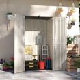 thumbnail image 2 of Outsunny 368 Gallon Storage Cabinet with Openable Top and Lockable Doors, 2 of 10