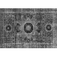 thumbnail image 1 of Ahgly Company Indoor Rectangle Abstract Gray Modern Area Rugs, 2' x 4', 1 of 4
