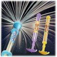 thumbnail image 1 of Fireworks Water Gun Squirter Firework - Fireworks Style Water Spray Props Suitable, High-Pressure Telescopic Sprinkler, Pool Beach Party Game Kit for Adults, Bathing, Pool (2,Yellow+Purple), 1 of 7