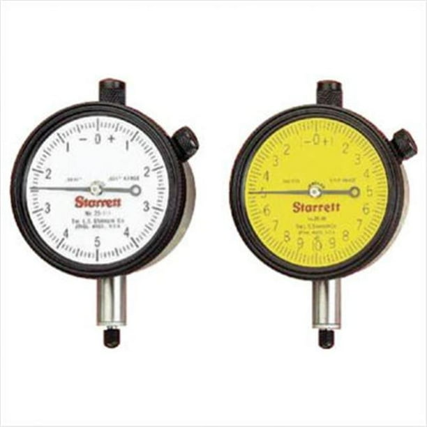 STARRETT 25441J Dial Indicator,0 to 1 In,0100