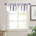 thumbnail image 5 of Flower Curtains Valances for Bedroom,Vintage Farm Spring Watercolor Flower Curtains Valance for Kitchen Bathroom Cafe Windows Curtain 54x18inch, 5 of 6
