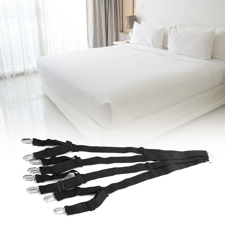  FeelAtHome 8 PCS Bed Sheet Clips Keep Bedsheets in