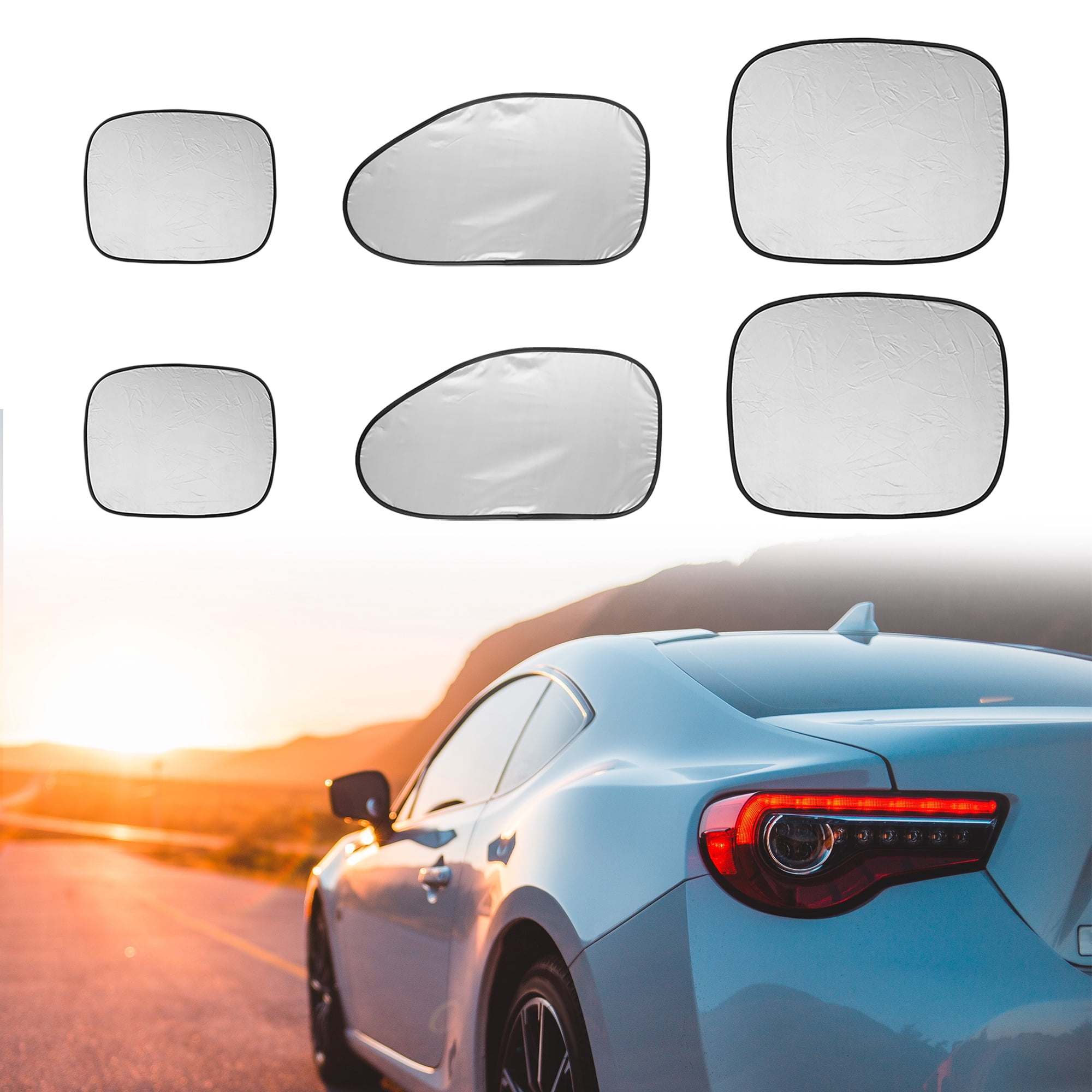 Unique Water-Proof Bargains Automotive Window Shade, Mesh, 23.6" x 19.7"