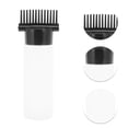 thumbnail image 3 of Unique Bargains 1 Pc Durable Root Comb Applicator Bottle for Bathroom Vanities Black White PP PE, 3 of 5
