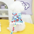 thumbnail image 4 of Dog Dress with Harness Leash Set for Small Dogs Cute Dog Pet Girl Puppy Summer Clothes for Female Summer Bunny Rabbit Clothes Yorkie Chihuahua Training Walking, 4 of 6
