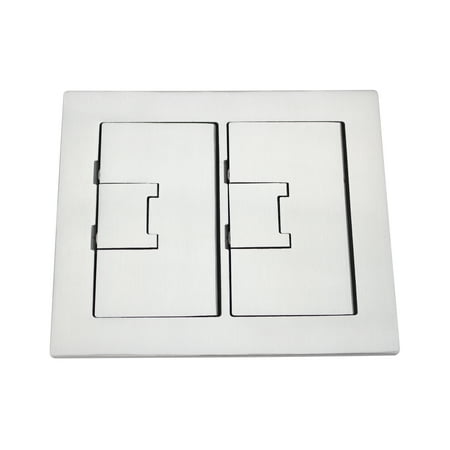 Carlon Thomas Betts E9762ss 2 Gang Rectangular Floor Box Cover