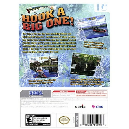 Sega Bass Fishing for Nintendo Wii