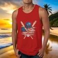 thumbnail image 2 of GERsome Men's 4th of July Tank Tops American Flag Graphic Tees Crewneck Sleeveless Patriotic Tshirts Summer Gym Workout Muscle Tee S-4XL, 2 of 5