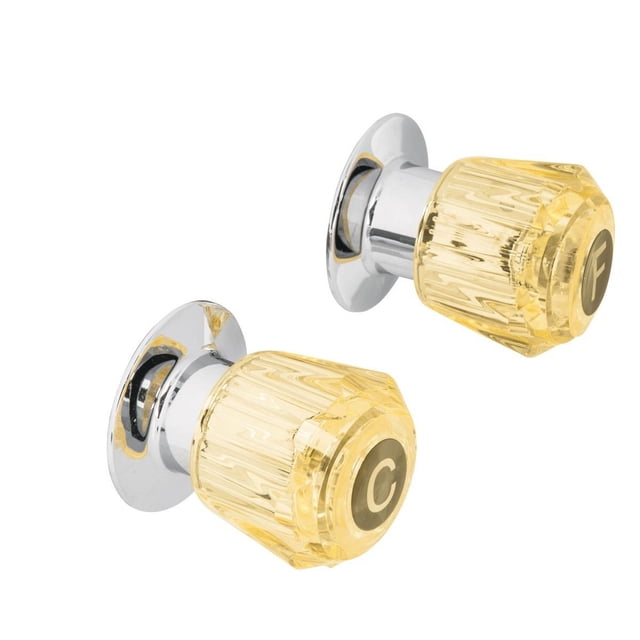 Juego De 2 Manerales De Acrilico Regadera Ámb Foset Foset MR-200A