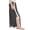 Dark Grey, variant on Women' Tear Away Pants Side Split Snap Open Bottom Sweatpants Leg Breakaway Post Surgery Pants with Pockets