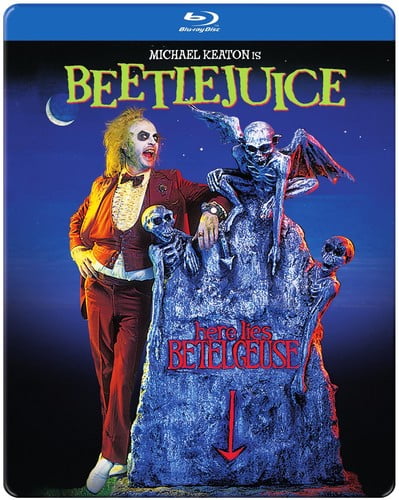 Beetlejuice Blu Ray Steelbook Walmart Com