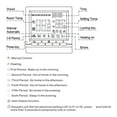thumbnail image 4 of Electronic Digital Thermostat with LCD Display Wall Mounted Smart Thermostat Floor Heating Temperature Controller, 4 of 5