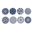 thumbnail image 3 of Posavasos de taza de 8 piezas, almohadils de taza de café de cocina resistentes al calor, decoración del hogar, regalos de inauguración de Estante de posavasos cuadrado Macarena Posavasos de silicona, 3 of 8