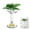 one, variant on Crystal Coconut Tree Tabletop Figurine, One Coconut Tree, display-ready sculpted or shaped form, detailed themed finish