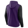thumbnail image 3 of Men's Purple Phoenix Suns Outline Colorblock Pullover Hoodie, 3 of 3
