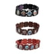 thumbnail image 5 of Fashion Wood Stretch Catholic Icon Bracelets Saint Jesus Cross Virgin Mary Religious Unisex Bracelet 3-color, 5 of 5