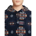 thumbnail image 4 of Thread Wave Men’s Polar Fleece Hooded Pullover with Long Sleeves, 4 of 5