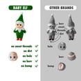thumbnail image 5 of LitoMagic Muñeco Duende Bebé Navideño con Mono Verde, 5 of 5