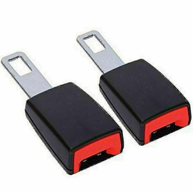 2x Car Safety Seat Belt Extender Extension Buckle Lock Clip Adjutable