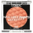 thumbnail image 6 of L'Oreal Paris Infallible Paints Eyeshadow Metallics, Rose Chrome, 6 of 8