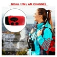 thumbnail image 4 of Multifunction Radio Solar Hand Crank FM /AM WB Weather Radios Emergency Flashlight 2000mAh Power Bank ,Handy Bright, 4 of 4