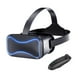 thumbnail image 1 of Auriculares de realidad virtual 3D VR Gafas 3D VR con gamepad para IOS para teléfonos Android Niños Adultos (Gafas V7 Y1 Mango negro), 1 of 1